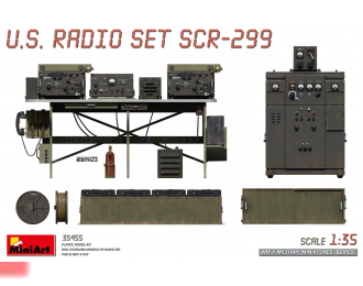 Сборная модель Usa Radio Set Scr-299 Military