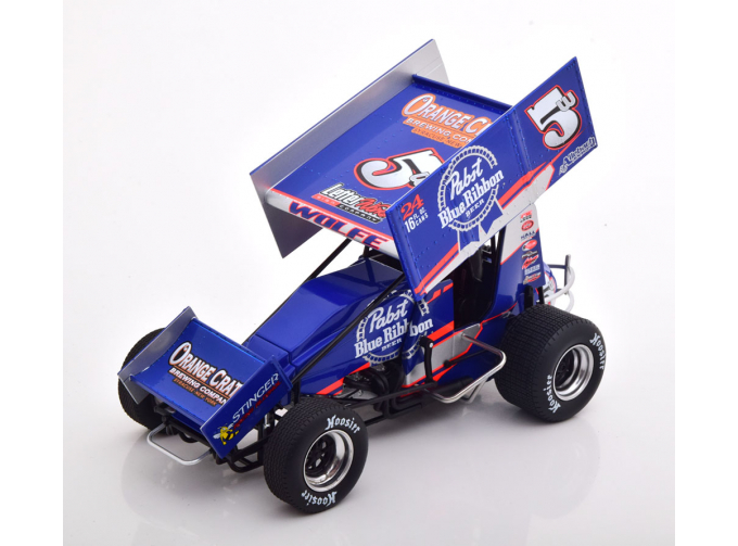 PABST Blue Ribbon Beer Sprint Car, Wolfe (2021)