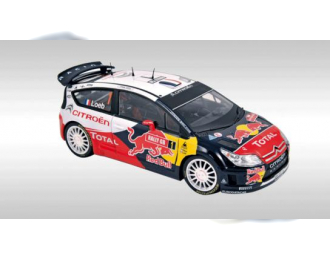 CITROEN C4 WRC 1 Winner Rallye GB 2009 Loeb/Elena, цветной