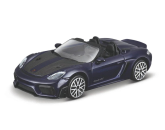 PORSCHE 718 Spyder RS (2024), dark blue/carbon