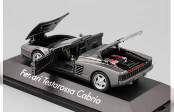 FERRARI Testarossa Cabrio, silver