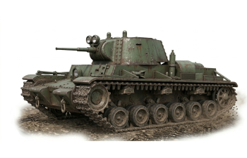 Сборная модель Эксперементальный Советский средний танк Т-111