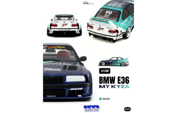 BMW E36 My Kyza (2024), blue