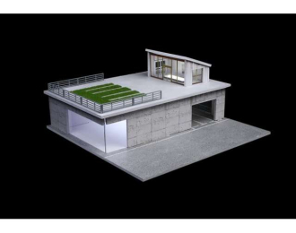Diorama *Sun room diorama with light*, various