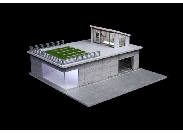 Diorama *Sun room diorama with light*, various