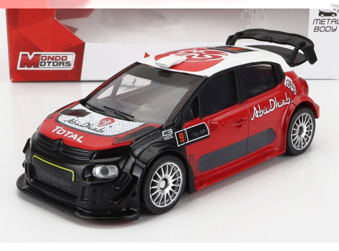 CITROEN C3 Wrc Team Total Abu Dhabi N9 Rally (2017), Red White