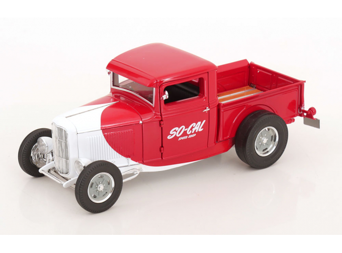 FORD Hot Rod Pick Up So-Cal Speed Shop (1932), red white