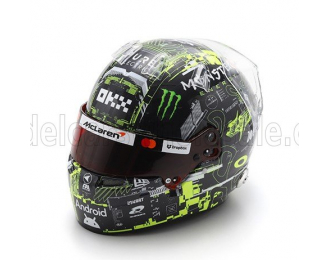 BELL HELMET Casco Helmet F1 Lando Norris Team Mclaren №4 Season Test (2025), black