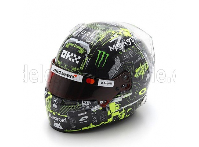 BELL HELMET Casco Helmet F1 Lando Norris Team Mclaren №4 Season Test (2025), black