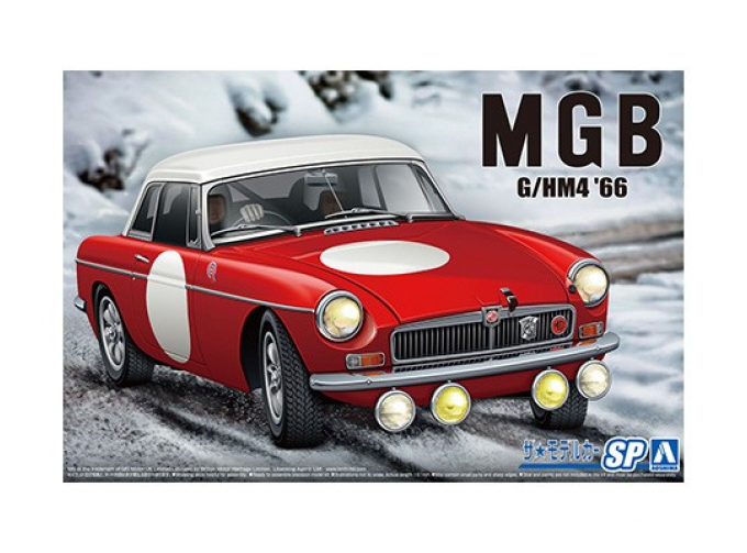 Сборная модель MG-B G/HM4 Club Rally Ver. 66