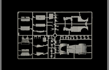 Сборная модель FIAT 508 CM Coloniale with crew