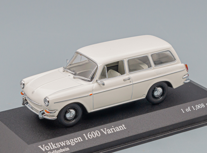 VOLKSWAGEN 1600 Variant (1966), white