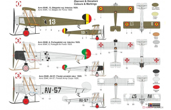 Сборная модель Avro 504K “Over Europe”