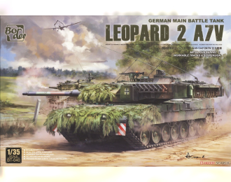 Сборная модель немецкий танк Leopard 2A7V