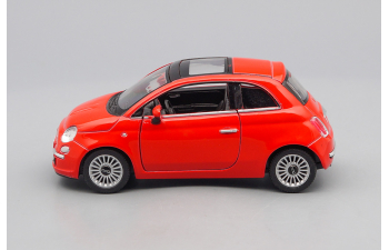 FIAT 500, red