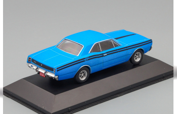 DODGE Polara RT 1974, blue / black