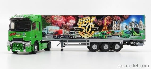 RENAULT T520 HIGH (с люстрой) c полуприцепом-рефрижератором "STAF 50 ANS" 2019