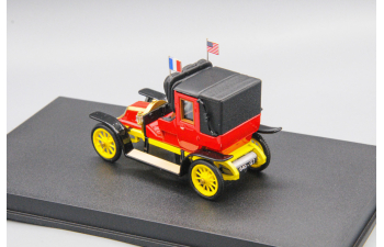 RENAULT Ag1 Taxi De La Marne With Driver (1914), Red Yellow