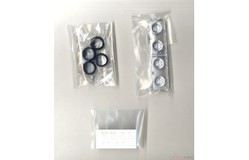 Сборная модель Kakou Tecchin type 2 14inch Wheels set