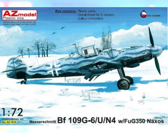 Сборная модель Самолет Messerschmitt Bf 109G-6/U4/N