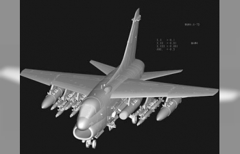 Сборная модель Самолет A-7D Сorsair II