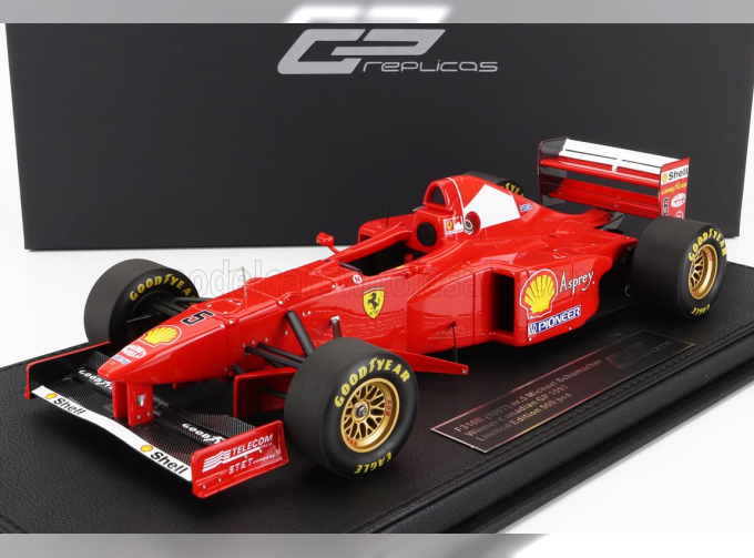 FERRARI F1 F310b Team Scuderia Ferrari Marlboro N 5 Winner Canada Gp (1997) Michael Schumacher - Con Vetrina - With Showcase, Red