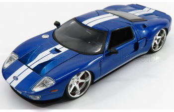 FORD Set 4x Gt 2004 - Fast & Furious 7, Blue Met