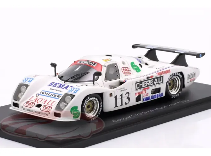 Cougar C20 B №113 24h LeMans Jean Messaoudi, Philippe Farjon (1990)