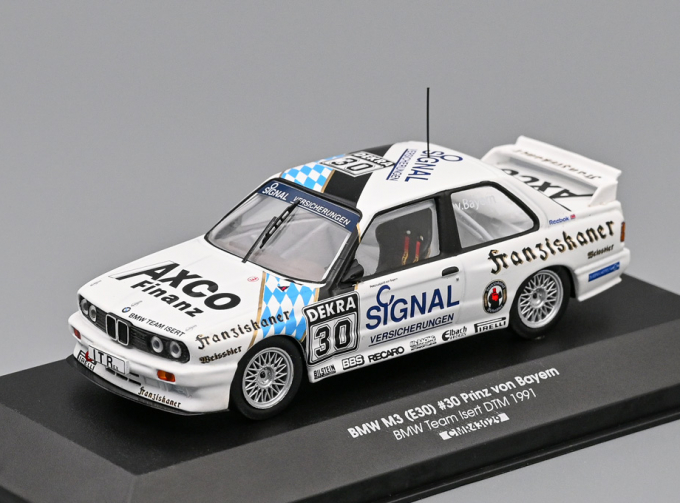 BMW M3 (E30) Prinz von Bayern 1991 #30, white