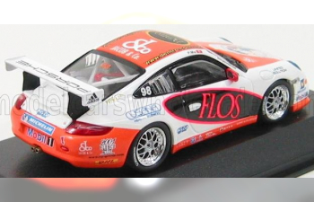 PORSCHE 911 Gt3 N 98 Carrera Cup Asia Macau 2007 P.ma, White Orange