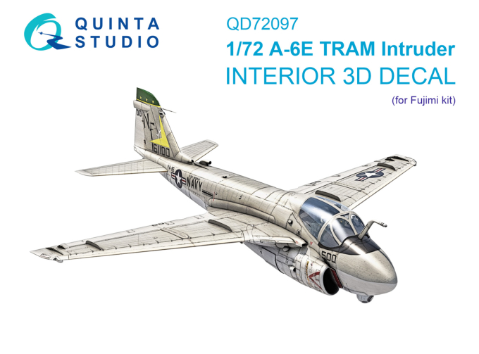 Декаль интерьера кабины A-6E TRAM Intruder (Fujimi)