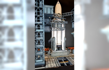 Сборная модель Ракета-носитель "ЭНЕРГИЯ"