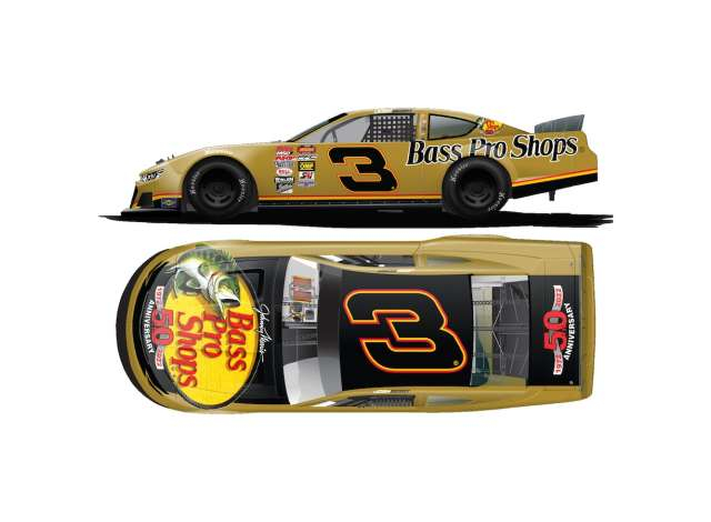CHEVROLET Camaro #3 Josh Berry *Bass Pro Shops* Late Model, gold 2023