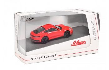 PORSCHE 911 992 Carrera S Coupe (2019), Red