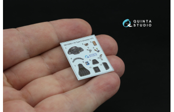 3D Декаль интерьера кабины И-16 тип 5 (Звезда)