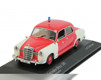 MERCEDES-BENZ 180 W120 Feuerwehr Frankfurt (1956), red / white