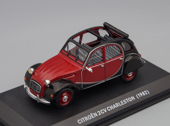 CITROEN 2CV Charleston 1982, red / black