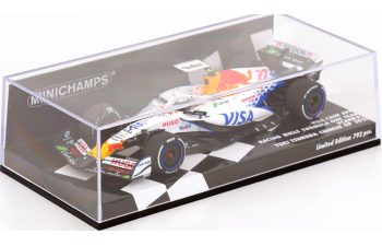 RACING BULLS F1 Vcarb-02 Team Visa Cash App №22 China Gp (2025) Yuki Tsunoda, White Black