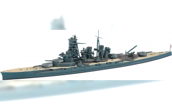 Сборная модель корабль IJN BATTLESHIP KIRISHIMA