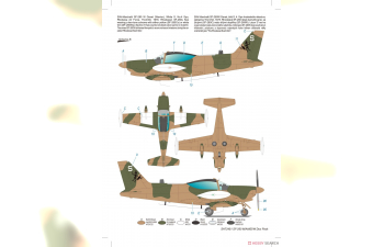 Сборная модель SIAI-Marchetti SF-260