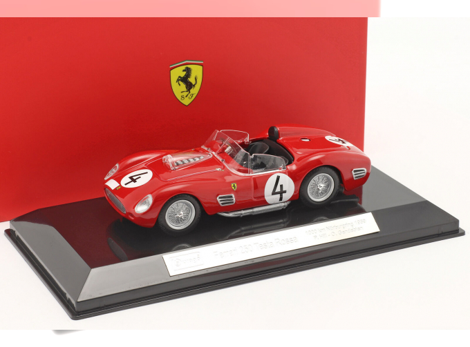 FERRARI Racing 250 Testa Rossa №4 (1959), red