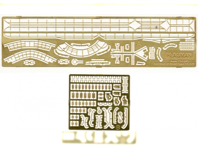 Сборная модель Набор ФТД для модели подводной лодки типа IX A/B