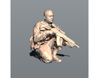 Фигура Позывной ЗЕД (масштаб 1:24, окрашенная)