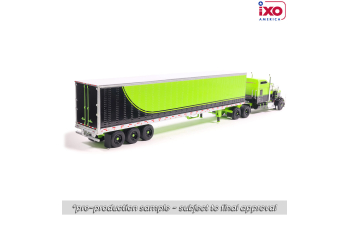 KENWORTH W900 (1990), green / black