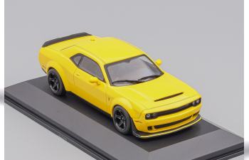 DODGE Challenger Coupe SRT Demon V8 (2018), yellow / black