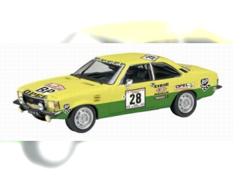 OPEL Commodore B GS/E 28 Tour de Corse 1974, yellow