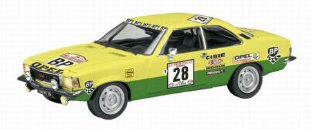 OPEL Commodore B GS/E 28 Tour de Corse 1974, yellow