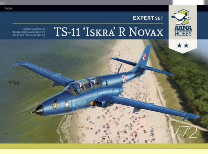 Сборная модель TS-11 Iskra R Novax Expert Set