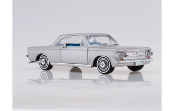 CHEVROLET Corvair Coupe (1963), satin silver
