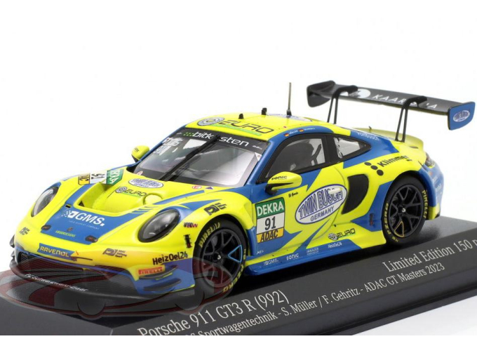 PORSCHE 911 (992) GT3 R №91 GT-Masters Finn Gehrsitz, Sven Müller (2023)